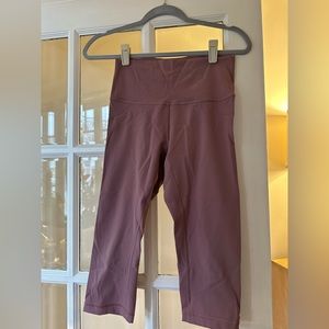 lululemon Wunder Under Crop Leggings